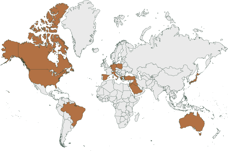 world map